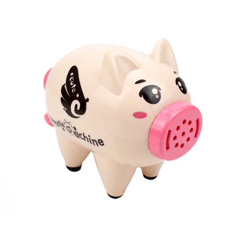 New Year Pig Noodle Machine Plasticene Mold Set Multi-Color Clay Children DIY Intelligence 3-6 Ice Cream Toys
New Year Pig Noodle Machine Plasticene Mold Set Multi-Color Clay Children DIY Intelligence 3-6 Ice Cream Toys