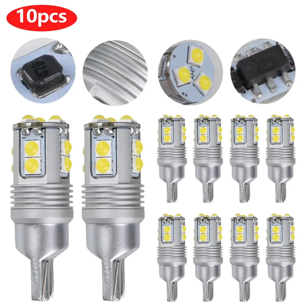 10Pcs White T10 W5W Signal Lamp White Glass 9-20V FOR License Plate Lights, Roof Lights, Door Lights, Tail Box Lights,
10Pcs White T10 W5W Signal Lamp White Glass 9-20V FOR License Plate Lights, Roof Lights, Door Lights, Tail Box Lights,