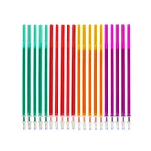 Magic Erasable Pen Refill Set 0.5mm Washable Handle Erasable Gel-Ink Pen Colored Ink Rods School Office Writing Stationery