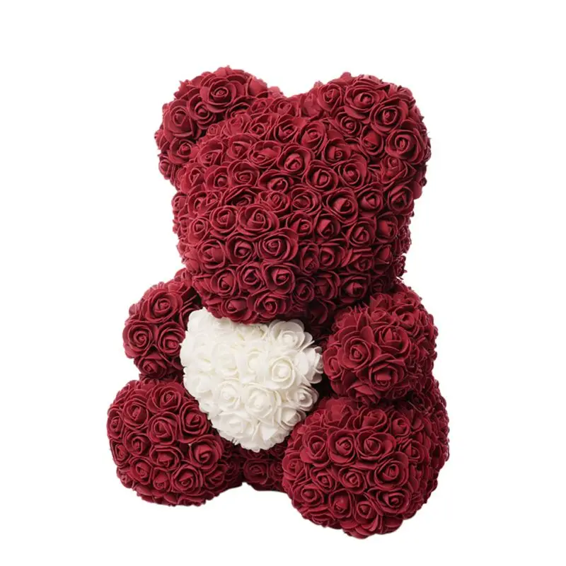 35cm Soap Foam Rose Teddy Bear Artificial Flower for girlfriend Christmas day Valentines Day Gifts
35cm Soap Foam Rose Teddy Bear Artificial Flower for girlfriend Christmas day Valentines Day Gifts