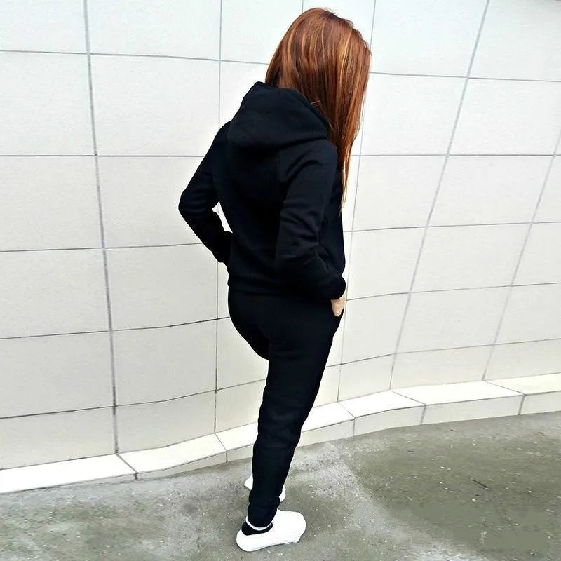 two piece set women Tracksuit Women Suit Fleece Hoodies Casual Sports Set Sweatshirts Pullover Jogging Sweatpants Korean Fashion
two piece set women Tracksuit Women Suit Fleece Hoodies Casual Sports Set Sweatshirts Pullover Jogging Sweatpants Korean Fashion