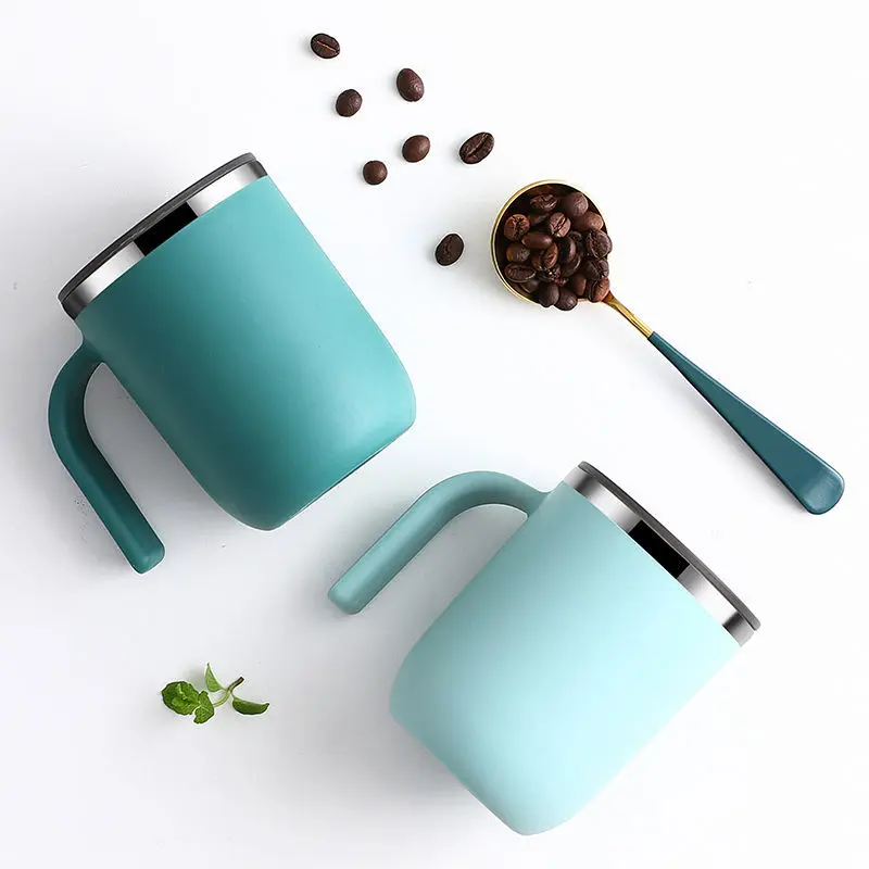 Nordic Style Stainless Steel Mug Metal Drinking Mugs Double Cup Car Water Bottle 304 Travel Coffee Mugs with Lid for Office Home
Nordic Style Stainless Steel Mug Metal Drinking Mugs Double Cup Car Water Bottle 304 Travel Coffee Mugs with Lid for Office Home