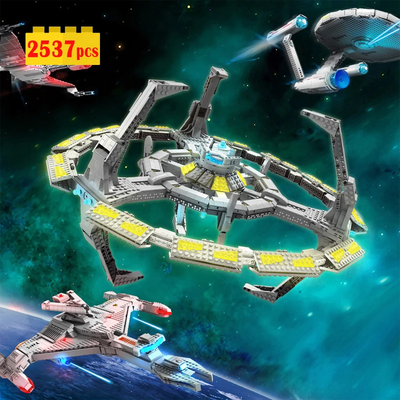 2537pcs Building Blocks No.9 Universe Space Station Model Assembling MOC Idea Technical Construction Set Bricks Children's Toys
2537pcs Building Blocks No.9 Universe Space Station Model Assembling MOC Idea Technical Construction Set Bricks Children's Toys