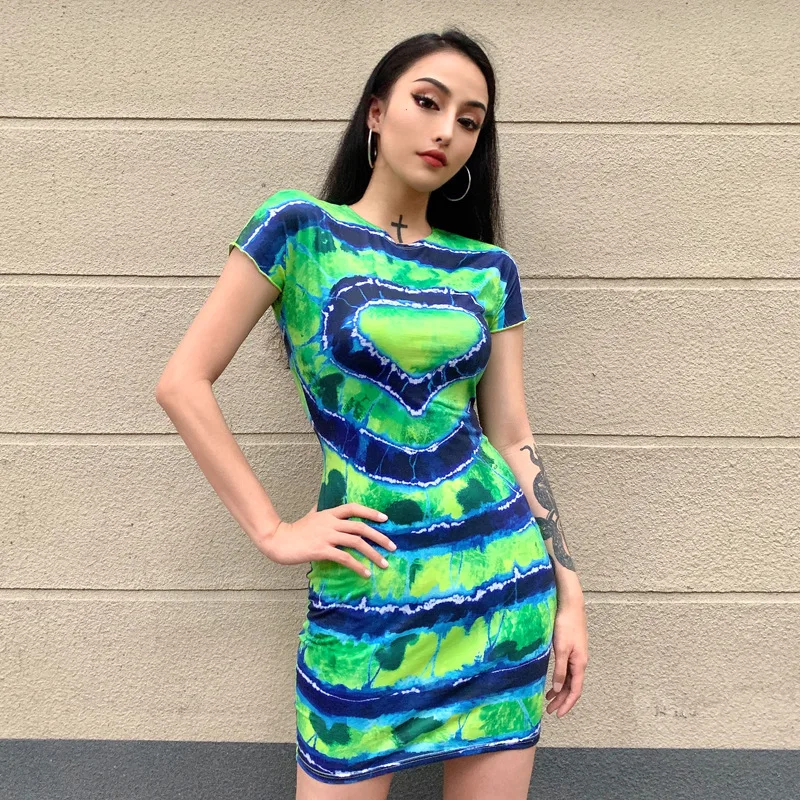 2020 Summer Fashion Love Printed Women Mini Short Sleeve Dress Bodycon Stretch Mini Dress O Neck Casual Slim Pencil Short Dress 
2020 Summer Fashion Love Printed Women Mini Short Sleeve Dress Bodycon Stretch Mini Dress O Neck Casual Slim Pencil Short Dress