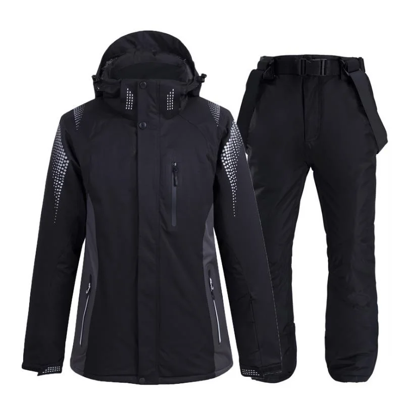 New Ski Suit Men Women Winter Windproof Waterproof Warm Thickened Snowboard Suit Jacket And Pants Snow Sports Alpine Ski Set
New Ski Suit Men Women Winter Windproof Waterproof Warm Thickened Snowboard Suit Jacket And Pants Snow Sports Alpine Ski Set