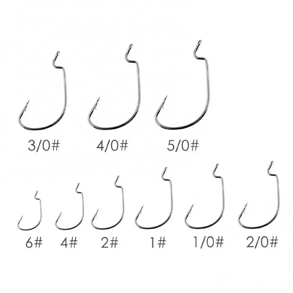 40% Discounts Hot! 10Pcs High Strength Carbon Steel Worm Lure Bait Crank Fish Hook Fishing Gear
40% Discounts Hot! 10Pcs High Strength Carbon Steel Worm Lure Bait Crank Fish Hook Fishing Gear