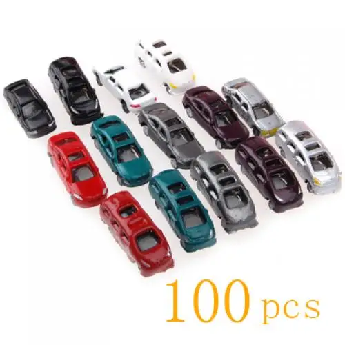 100pcs Painted Model Cars Building Parking Diorama Scenery Scale Z 1:200 Train Layout Scale N Z (1 to 200) C200-4
100pcs Painted Model Cars Building Parking Diorama Scenery Scale Z 1:200 Train Layout Scale N Z (1 to 200) C200-4