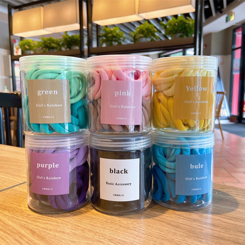 50 Pieces High Elastic Hair Bands Colorful Seamless Hair Bands Children Ponytail Holder Girls Headband Rubber Band Hair
50 Pieces High Elastic Hair Bands Colorful Seamless Hair Bands Children Ponytail Holder Girls Headband Rubber Band Hair