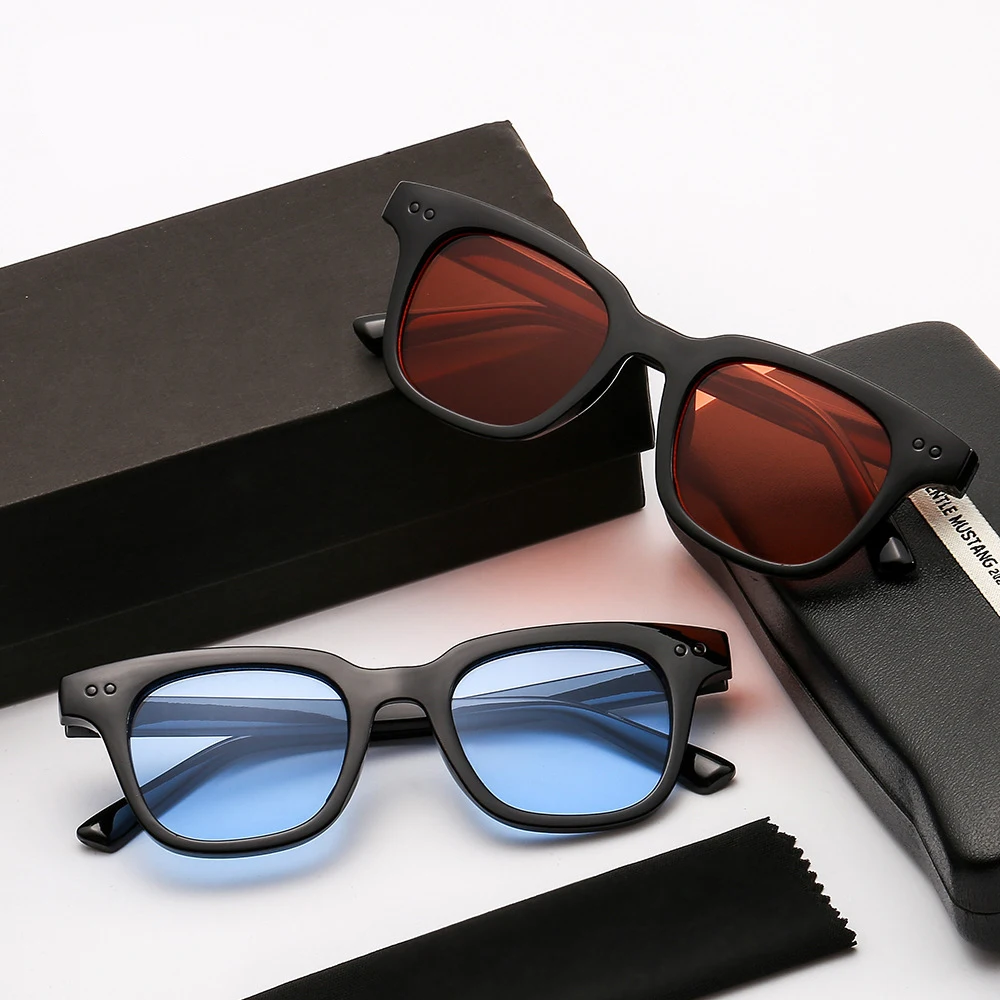 

Солнцезащитные очки в прямоугольной оправе UV400 для мужчин и женщин, винтажные, квадратной формы, с защитой от ультрафиолета, 2021