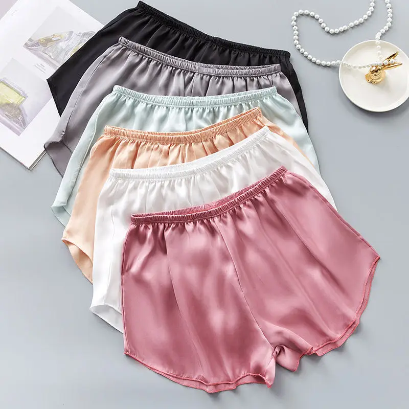 Sexy Fashion Satin Women Pajama Shorts 2021 Summer Female Korean Style Cute Elastic Waist Plus Size Solid Cool Sleepwear Bottoms
Sexy Fashion Satin Women Pajama Shorts 2021 Summer Female Korean Style Cute Elastic Waist Plus Size Solid Cool Sleepwear Bottoms