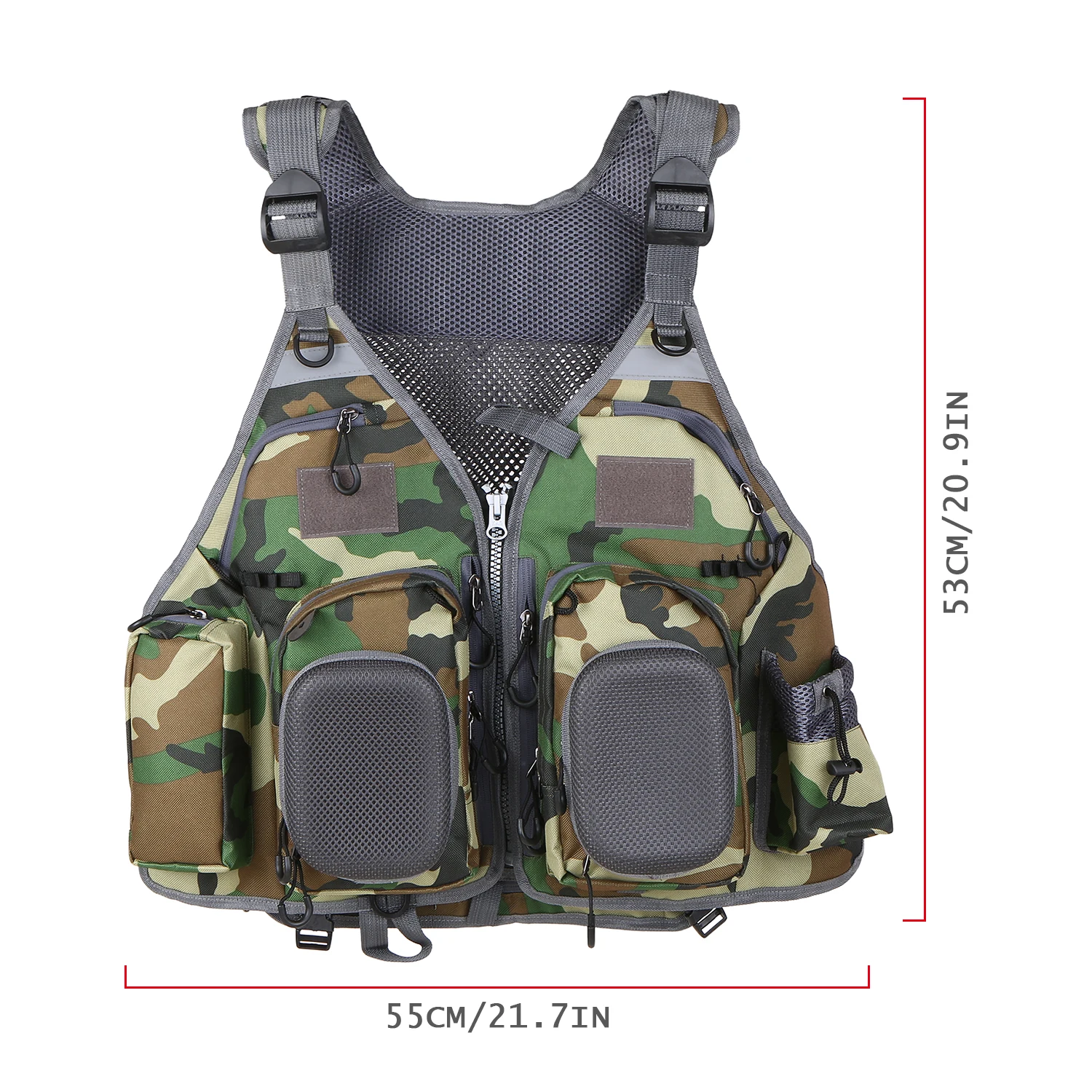 Fishing Life Jacket Multi-Pockets Floatation Vest Water Sports Adults Buoyancy Waistcoat Boat Kayak Life Jacket with Foam
Fishing Life Jacket Multi-Pockets Floatation Vest Water Sports Adults Buoyancy Waistcoat Boat Kayak Life Jacket with Foam