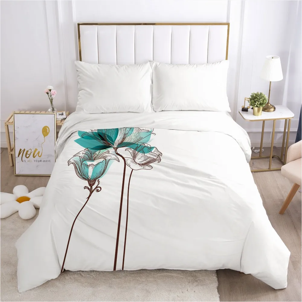 1PCS Duvet Cover Comforter/Quilt/Blanket Case King/Double 3D HD Printed with Zipper 200x220/220x240 Size Bedding Simple Green
1PCS Duvet Cover Comforter/Quilt/Blanket Case King/Double 3D HD Printed with Zipper 200x220/220x240 Size Bedding Simple Green