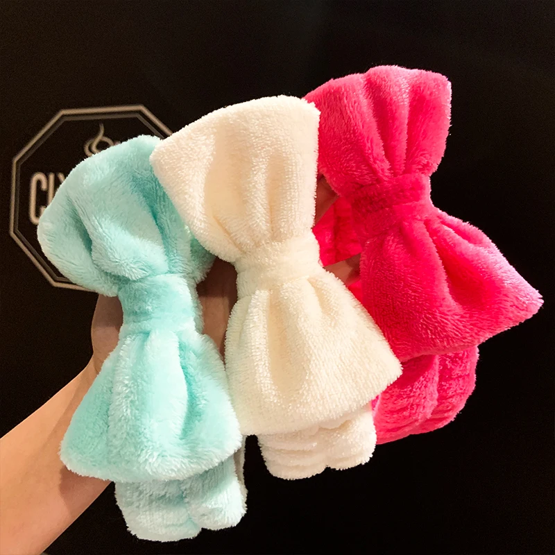 2021 New Solid color Coral Fleece Wash Face Bow Hairbands For Women Girls Headbands Headwear Hair Bands Turban Hair Accessories
2021 New Solid color Coral Fleece Wash Face Bow Hairbands For Women Girls Headbands Headwear Hair Bands Turban Hair Accessories