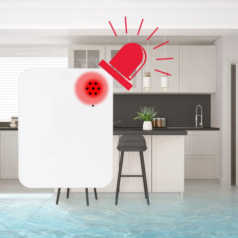 Tuya WiFi Water Leakage Alarm Water Leak Sensor Detector Flood Alert Overflow Smart Home Security Alarm System
Tuya WiFi Water Leakage Alarm Water Leak Sensor Detector Flood Alert Overflow Smart Home Security Alarm System