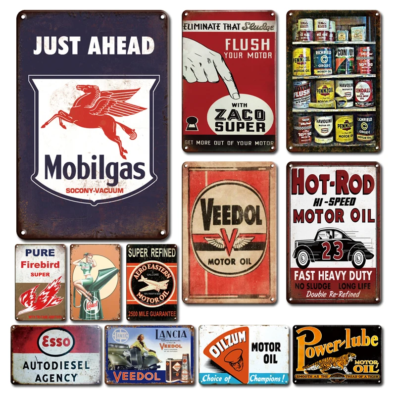 Old Gasoline Metal Poster Tin Signs Vintage Garage Tool Room Decorative Metal Plate Sign Retro Gas Station Home Decor Plaques
Old Gasoline Metal Poster Tin Signs Vintage Garage Tool Room Decorative Metal Plate Sign Retro Gas Station Home Decor Plaques