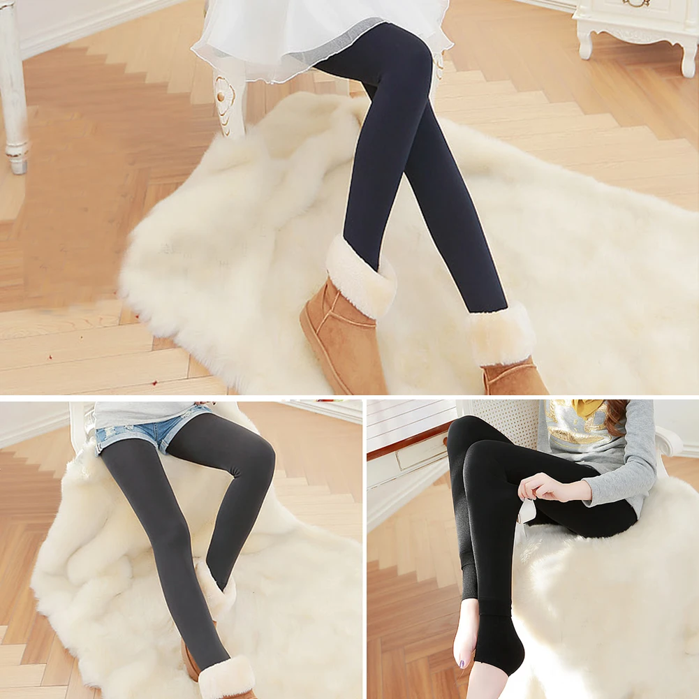 High Waist Bottoming Trousers Thick Winter Warm Fabala Cozy Slim Elastic Woman Leggings
High Waist Bottoming Trousers Thick Winter Warm Fabala Cozy Slim Elastic Woman Leggings