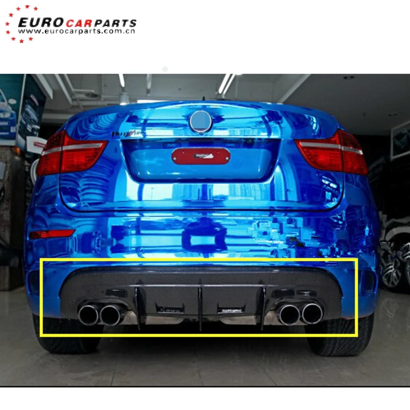 Диффузор X6 для серии E71 X6M задний диффузор из углеродного волокна ARKYM style x6 e71 |