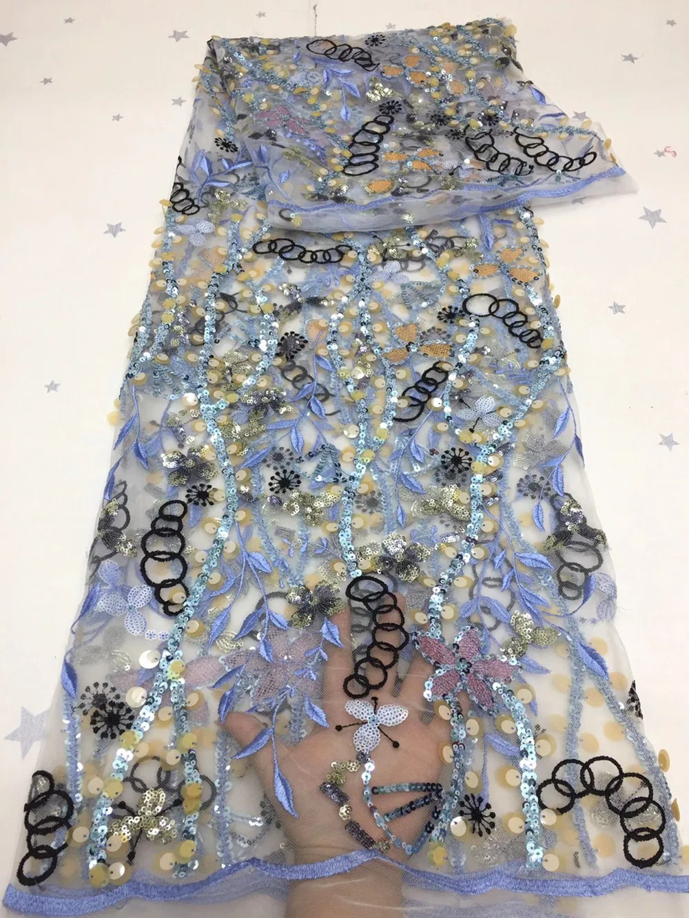 2020 New coming French Lace Fabrics Sequins Embroidered African Net Laces Mesh Nigerian Laces Fabric For Party dress 5 Yards
2020 New coming French Lace Fabrics Sequins Embroidered African Net Laces Mesh Nigerian Laces Fabric For Party dress 5 Yards
