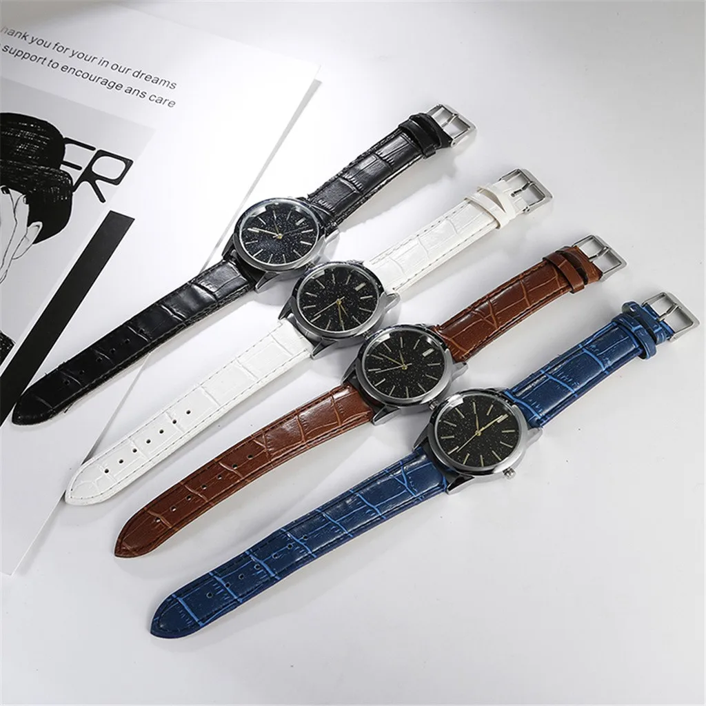 Watch For Men Luxury Casual Fashion Brand Simple dial With Stars Decoration Fashion Wild Belt Watch F5
Watch For Men Luxury Casual Fashion Brand Simple dial With Stars Decoration Fashion Wild Belt Watch F5