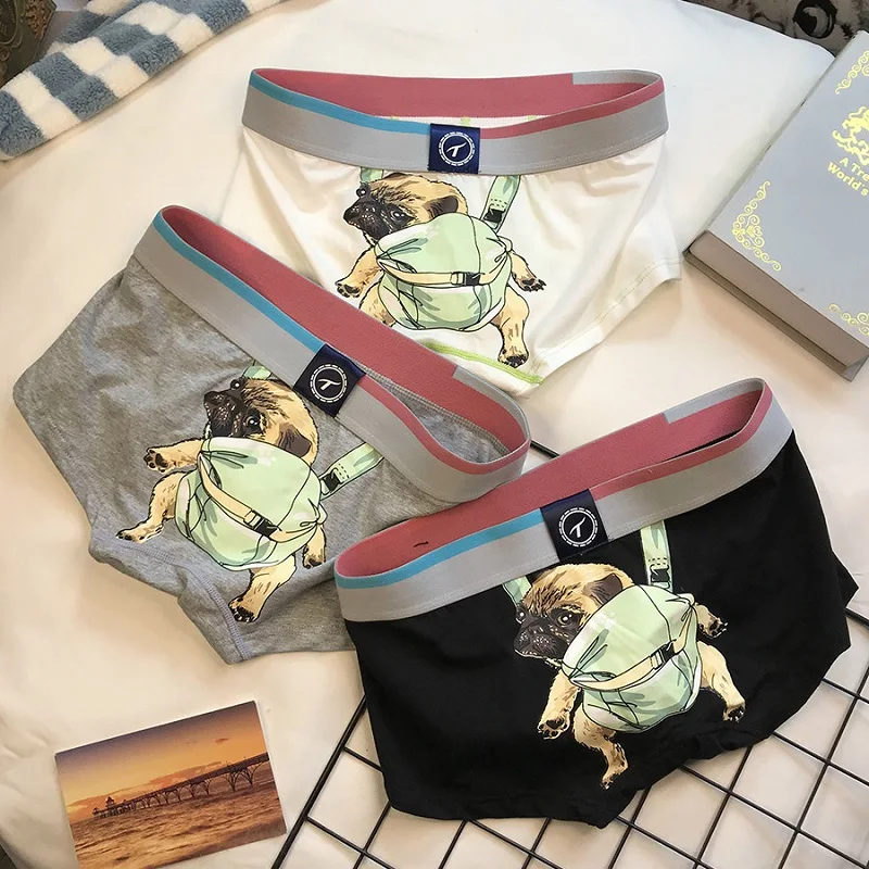 1 Piece Men’ s Panties Sexy Mens Underwear Cotton Dog Print Male Fashion Men Boxer Shorts Low Waist Soft Underpants 2021 New
1 Piece Men’ s Panties Sexy Mens Underwear Cotton Dog Print Male Fashion Men Boxer Shorts Low Waist Soft Underpants 2021 New