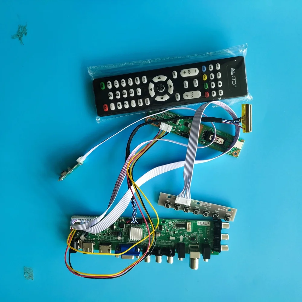 Комплект для цифрового контроллера B154EW08 V0 HW0A ( V0 HW8A) VGA 1 CCFL TV USB remote LCD DVB-C DVB-T board Panel HDMI 1280X800 30pin
Комплект для цифрового контроллера B154EW08 V0 HW0A ( V0 HW8A) VGA 1 CCFL TV USB remote LCD DVB-C DVB-T board Panel HDMI 1280X800 30pin