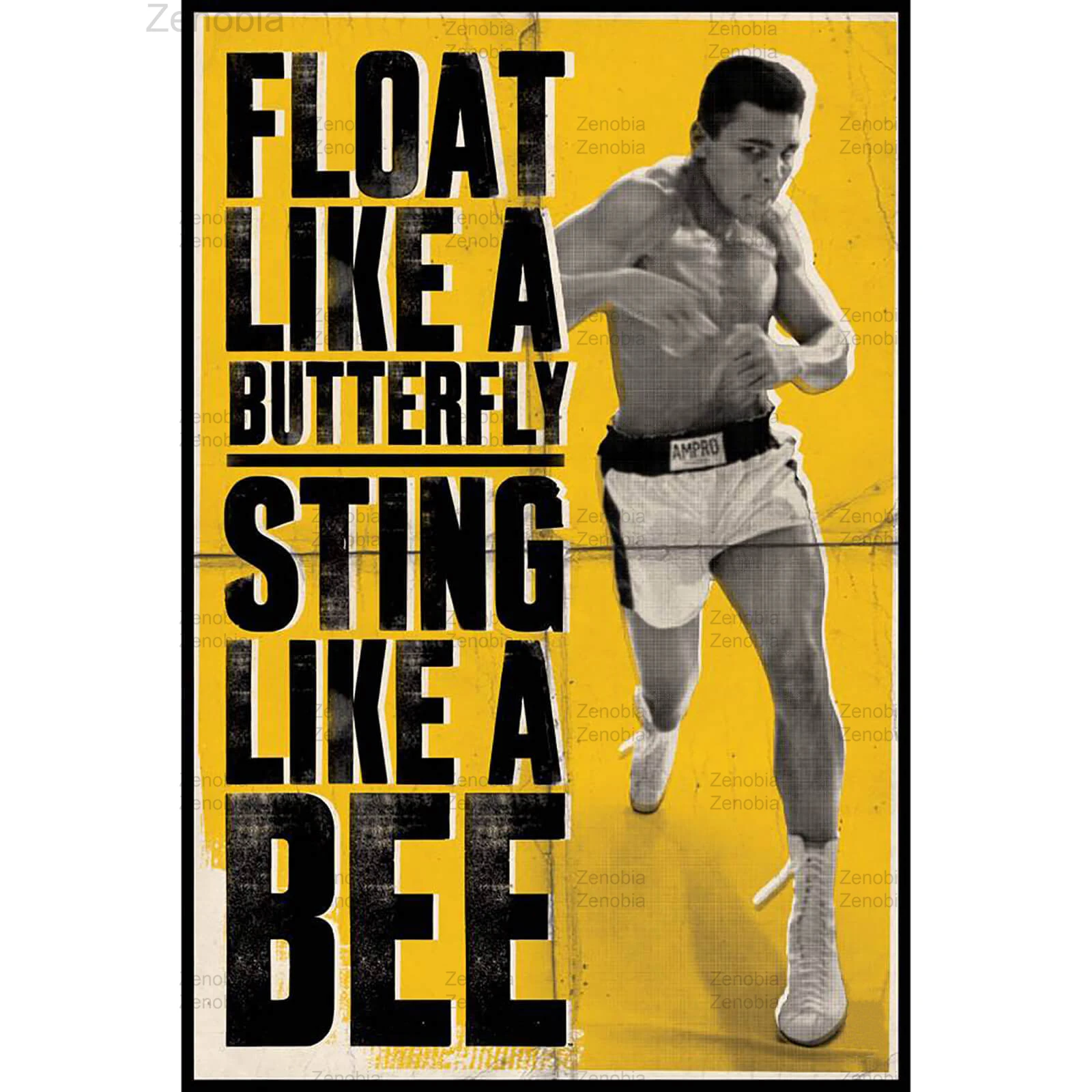 Boxing Champion Metal Sign Float Like A Butterfly Sting Like A Bee Tin Paintings Man Cave Gym Sports Retro Yellow Plaques Decor
Boxing Champion Metal Sign Float Like A Butterfly Sting Like A Bee Tin Paintings Man Cave Gym Sports Retro Yellow Plaques Decor