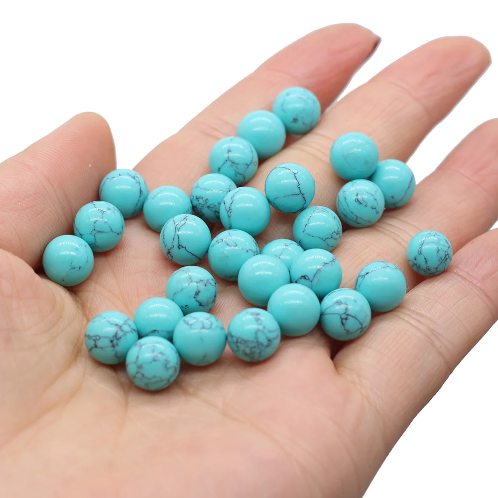 10pcs/lot Natural Malachites White Turquoises Beads None Hole Loose Beads for Making Jewelry Necklace Bracelet Accessories 8mm
10pcs/lot Natural Malachites White Turquoises Beads None Hole Loose Beads for Making Jewelry Necklace Bracelet Accessories 8mm