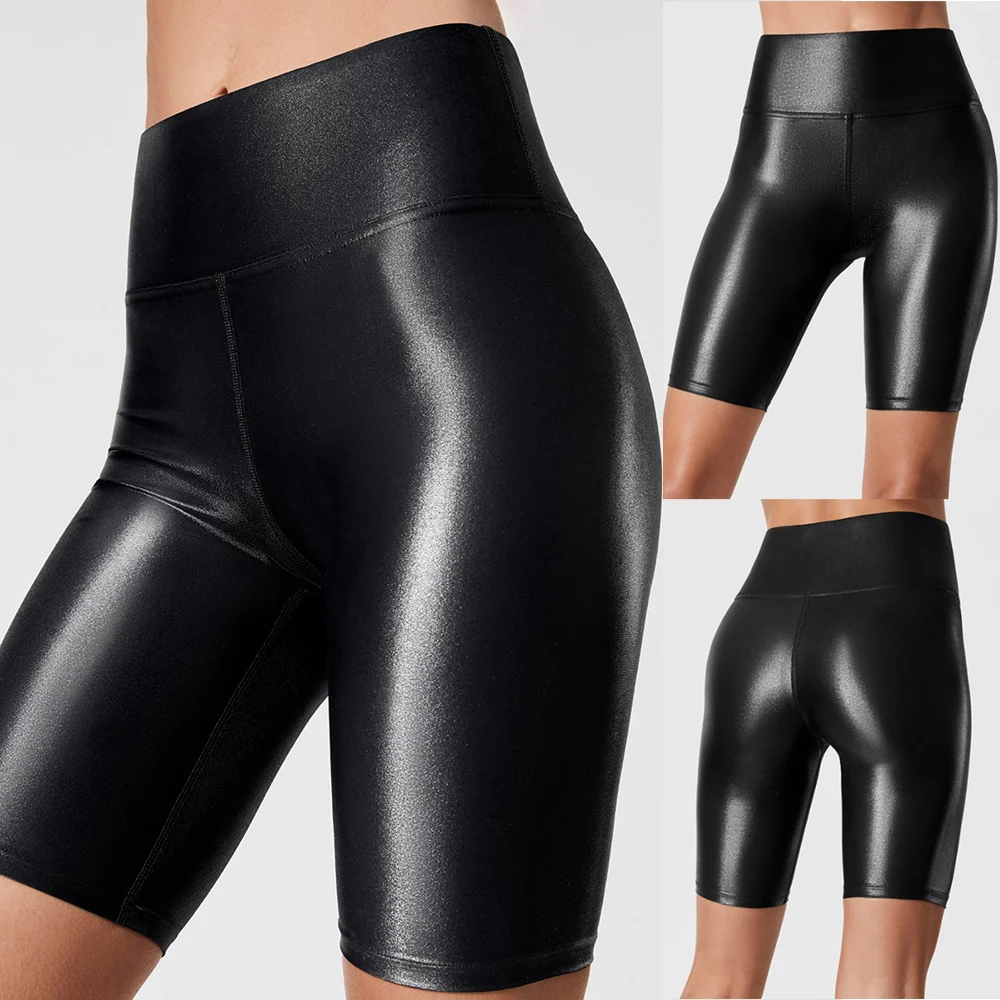 Women High Waist Faux Leather Shorts Sexy Slim Solid Black Summer Short Pants Casual Fashion Elastic PU Shorts Plus Size
Women High Waist Faux Leather Shorts Sexy Slim Solid Black Summer Short Pants Casual Fashion Elastic PU Shorts Plus Size