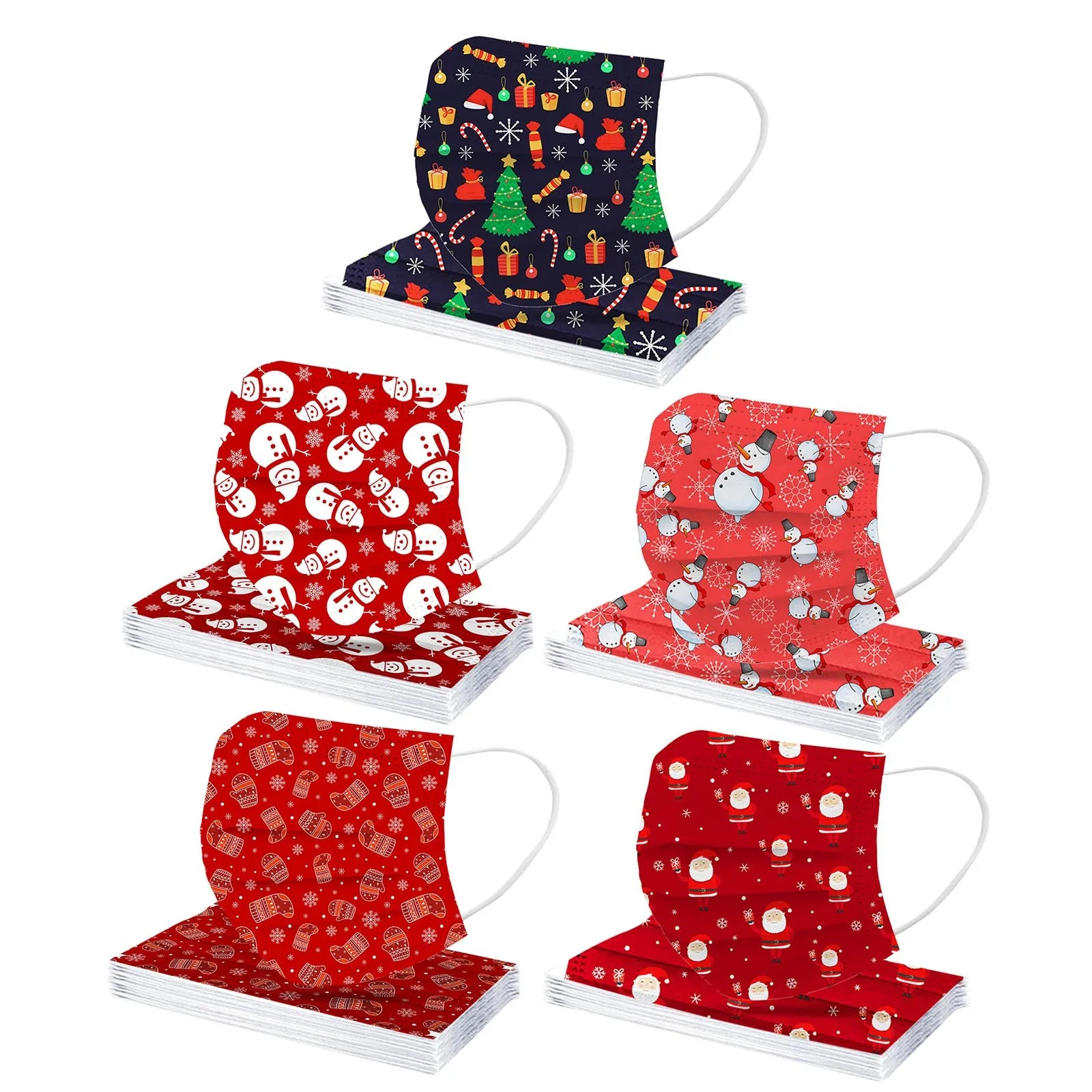 Disposable Unisex Printed Christmas Soft Masks For Adults Breathable Outdoor Disposable 3-Layer Masks Halloween Cosplay 2022
Disposable Unisex Printed Christmas Soft Masks For Adults Breathable Outdoor Disposable 3-Layer Masks Halloween Cosplay 2022