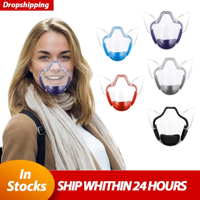 

Protective Face Shield Anti-Oil-Splash Fog Face Mask Anti Droplet Splatter Screen Protector Mouth Cover Kitchen Cooking Tool