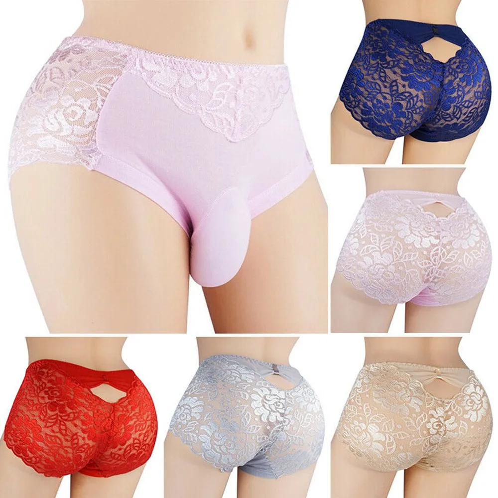 Men Gay Sissy Sexy Lace Underwear Thongs Male Transparent Panties Breathable Briefs Sweet Sexy Hot Boxer Hollow Out Underwear
Men Gay Sissy Sexy Lace Underwear Thongs Male Transparent Panties Breathable Briefs Sweet Sexy Hot Boxer Hollow Out Underwear