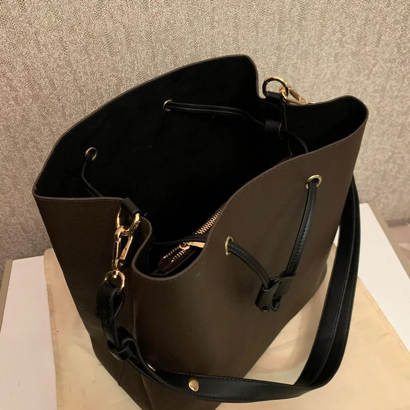 Hot Sold Luxury Designer NEONOE Bucket Handbags Flower Purses Women Tote Brand Letter Genuine Leather Shoulder Bag Crossbody Bag 
Hot Sold Luxury Designer NEONOE Bucket Handbags Flower Purses Women Tote Brand Letter Genuine Leather Shoulder Bag Crossbody Bag