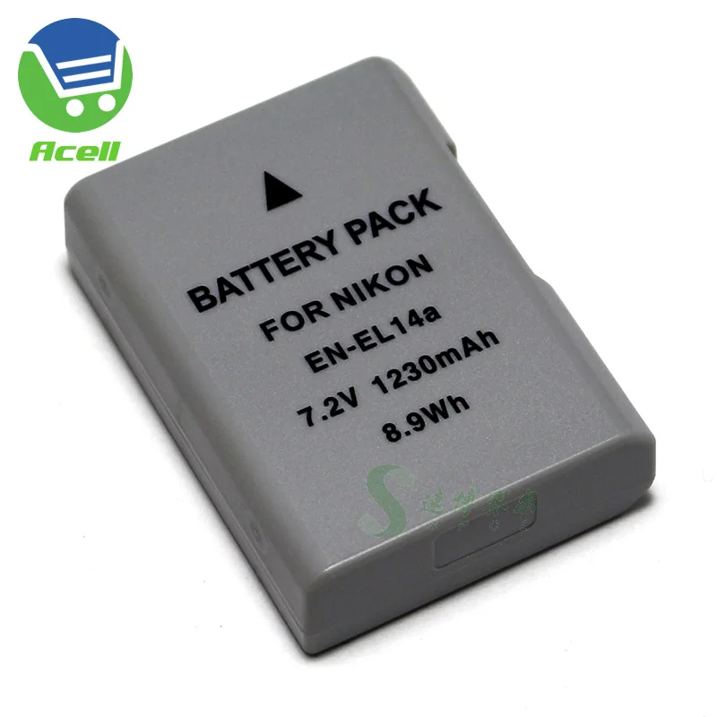 

EN-EL14a EN-EL14 Battery for Nikon Df D5500 D5600 D3400 D3500 D5100 D5200 D5300 D3100 D3200 D3300 COOLPIX P7700 P7800 Camera