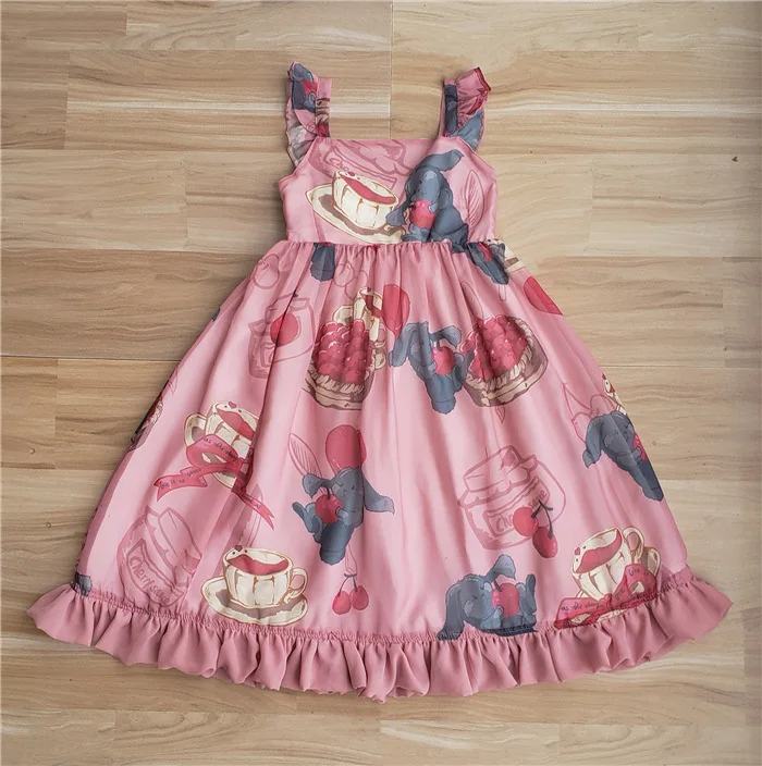 2020 New Girls JSK Lolita Dress Cherry love rabbitr Cosplay Costumes High Quality Cute Dress
2020 New Girls JSK Lolita Dress Cherry love rabbitr Cosplay Costumes High Quality Cute Dress