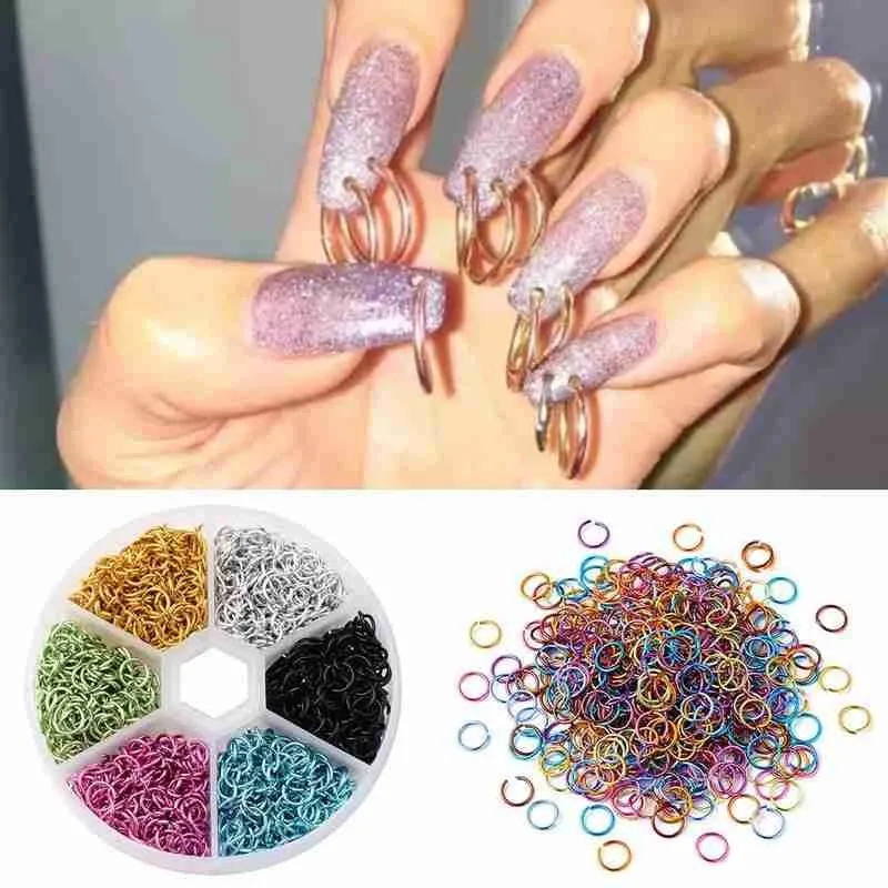 Nail Decoration Ring Mix Color Open Single Loops Supplies Women Girls Fashion Diy Nail Art Decor 6mm
Nail Decoration Ring Mix Color Open Single Loops Supplies Women Girls Fashion Diy Nail Art Decor 6mm