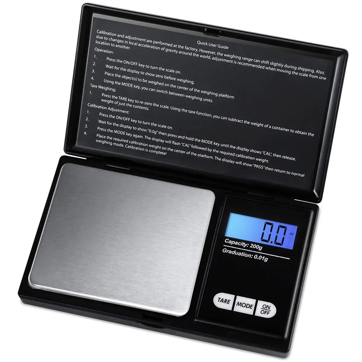 0.01g/200g Portable LCD Pocket Jewelry Battery Operated Home Weight Multifunction Mini Digital Scale 
0.01g/200g Portable LCD Pocket Jewelry Battery Operated Home Weight Multifunction Mini Digital Scale