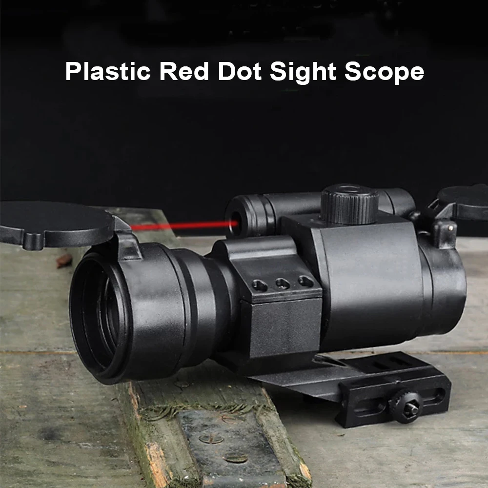 Tactical Red Dot Sight Scope Plastic Hunting Optics Holographic Riflescope Track Scope Airsoft Toy Gun Accessories
Tactical Red Dot Sight Scope Plastic Hunting Optics Holographic Riflescope Track Scope Airsoft Toy Gun Accessories