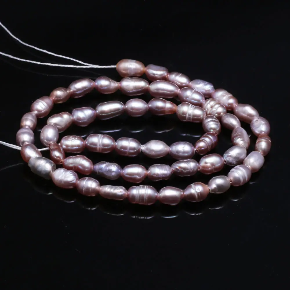 Natural Freshwater Pearl Beads AAA Loose Beads Rice Pearls for Charms Jewelry Making Necklace Bracelet Accessories 4-5mm
Natural Freshwater Pearl Beads AAA Loose Beads Rice Pearls for Charms Jewelry Making Necklace Bracelet Accessories 4-5mm