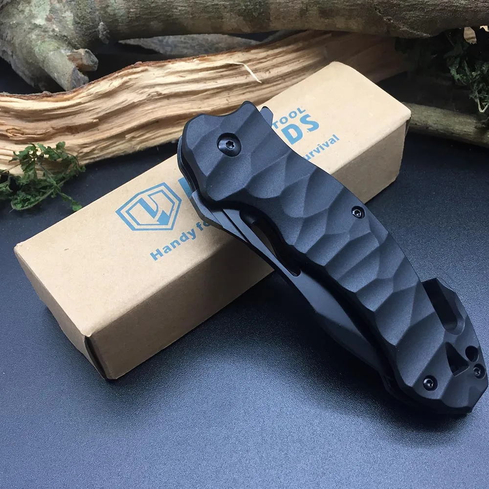 Harnds CK6115 Conch Folding Knife 8Cr14MoV Blade Nylon Glass Fiber Handle Groove Rope Cut Survival Bushcraft Multitool Knife
Harnds CK6115 Conch Folding Knife 8Cr14MoV Blade Nylon Glass Fiber Handle Groove Rope Cut Survival Bushcraft Multitool Knife
