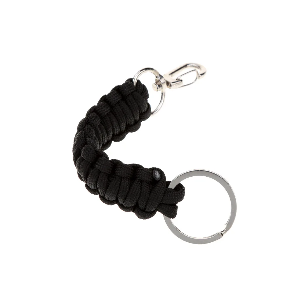 Woven 7 Strand Parachute Cord Lanyard Keychain Carabiner Hook Travel Kits Paracord Lanyard Keychain Survival Multi Tools
Woven 7 Strand Parachute Cord Lanyard Keychain Carabiner Hook Travel Kits Paracord Lanyard Keychain Survival Multi Tools