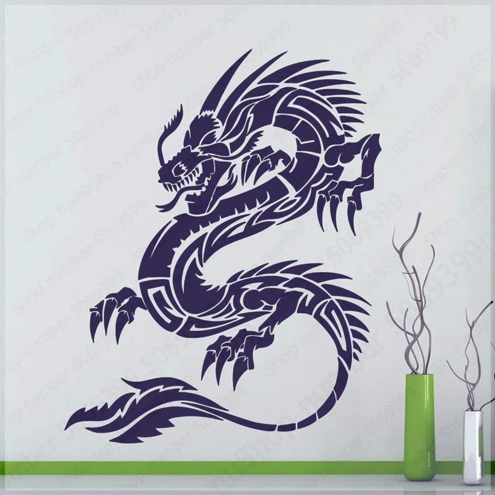 Chinese Flying Dragon Wall Decoration Living Room Bedroom Wall Sticker Removable and Convenient Wall Deacls Festival Art LW626 
Chinese Flying Dragon Wall Decoration Living Room Bedroom Wall Sticker Removable and Convenient Wall Deacls Festival Art LW626
