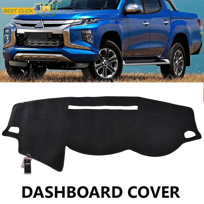 Коврик Xukey Dash для Mitsubishi Triton L200 MQ MR GLX + GLS GLR 2016 2017 2018 2019 2020 крышка приборной панели