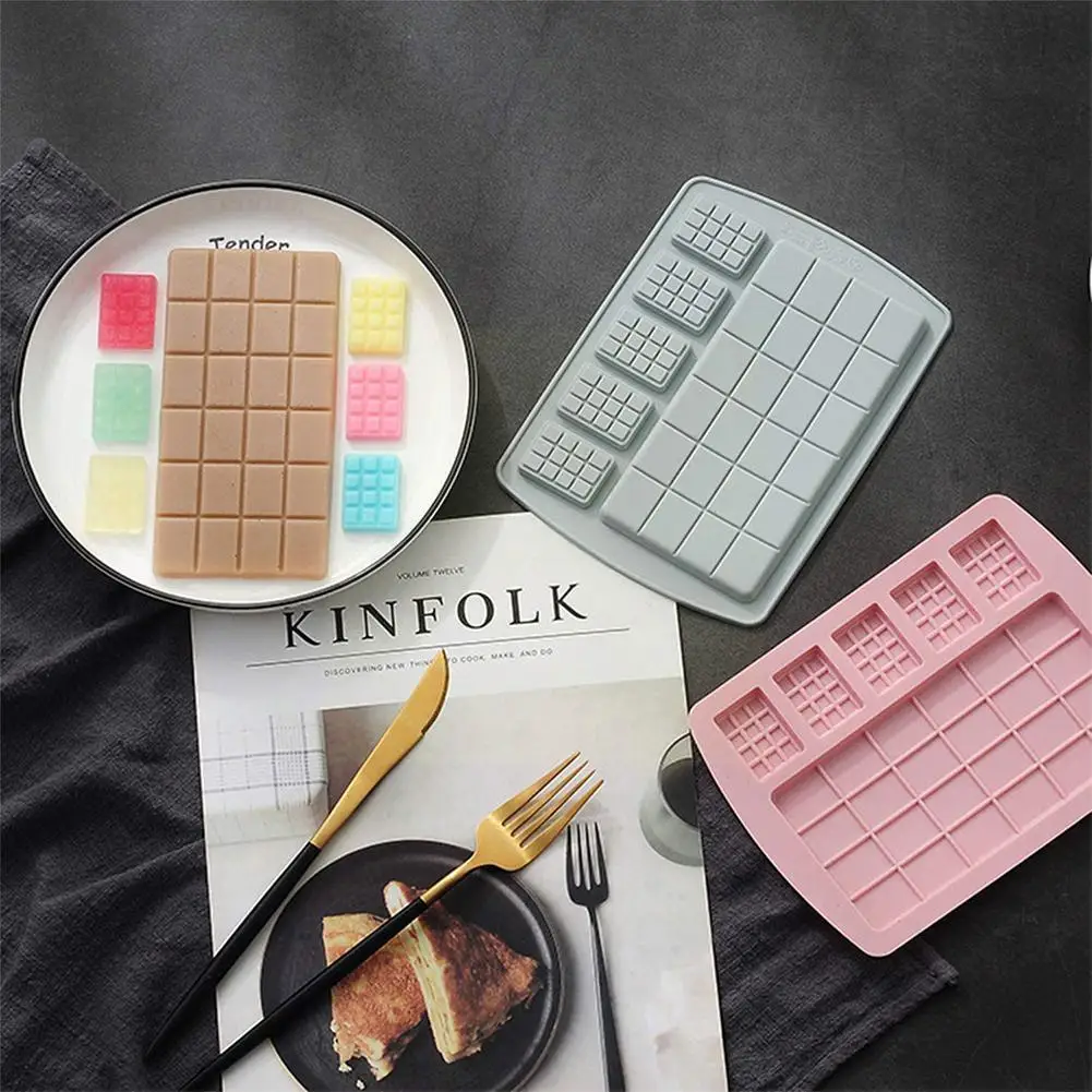1PC Waffle Silicone Mould Non-stick Kitchen Bakeware Chip Pan Chocolate Mould Tool Baking Cake Mold Pudding Maker Mold DIY S8M4
1PC Waffle Silicone Mould Non-stick Kitchen Bakeware Chip Pan Chocolate Mould Tool Baking Cake Mold Pudding Maker Mold DIY S8M4