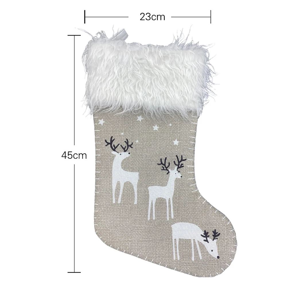 Christmas Stocking Gift Storage Bag Candy Container Xmas Tree Hanging Decoration
Christmas Stocking Gift Storage Bag Candy Container Xmas Tree Hanging Decoration