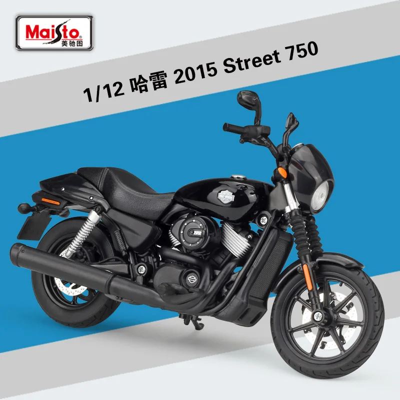 Maisto 1:12 Harley 2015 Street 750 Metal Motorcycle Diecast Bike Car Model Toy Collection Mini Moto Gift
Maisto 1:12 Harley 2015 Street 750 Metal Motorcycle Diecast Bike Car Model Toy Collection Mini Moto Gift