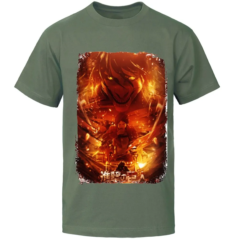 Japanese Anime Attack on Titan Graphic T-shirt Men Manga Shingeki No Kyojin Cool T Shirt Male Streetwear Tshirt Unisex Tops Tees
Japanese Anime Attack on Titan Graphic T-shirt Men Manga Shingeki No Kyojin Cool T Shirt Male Streetwear Tshirt Unisex Tops Tees