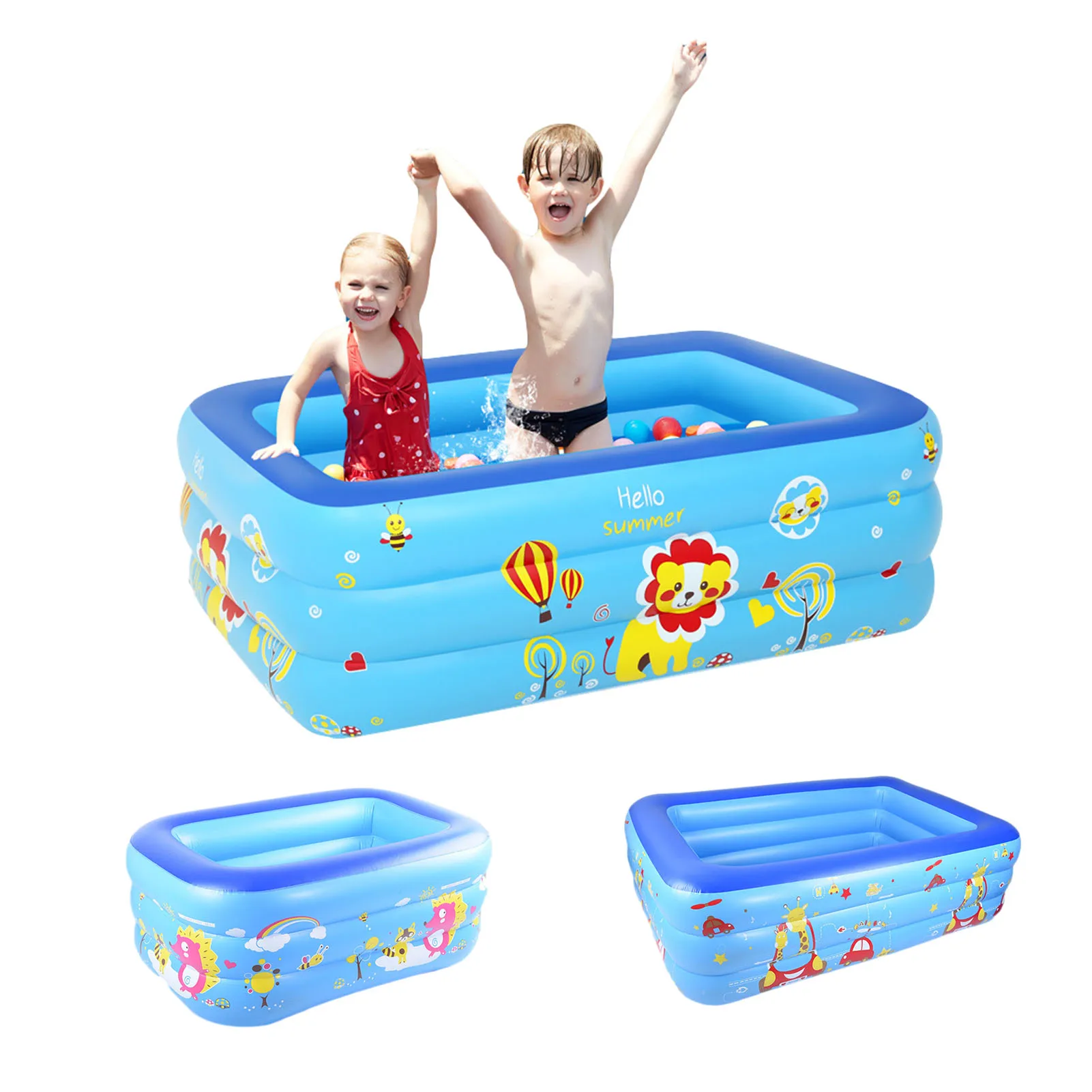 Family Inflatable Swimming Pool Children's Inflatable Pool Blow Up Ball Pit Pool For Kids
Family Inflatable Swimming Pool Children's Inflatable Pool Blow Up Ball Pit Pool For Kids