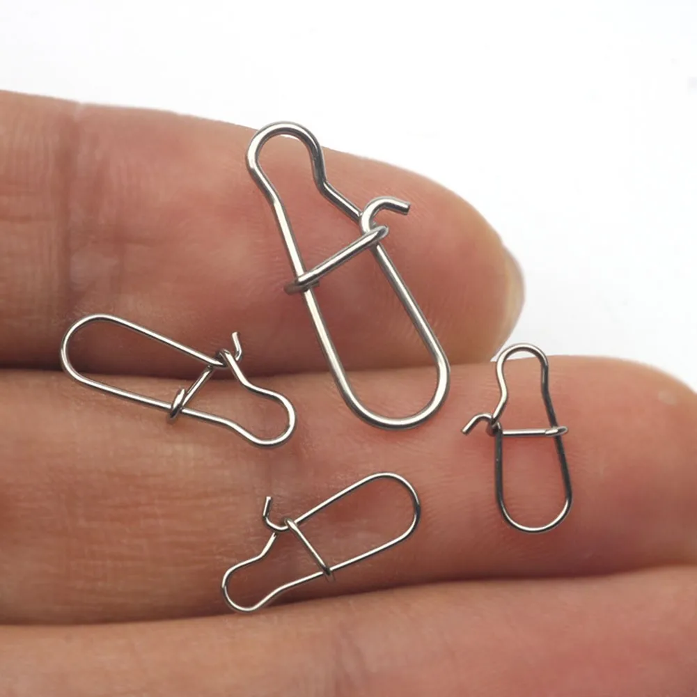 Durable Hot Sale Newset Pratical Lock Snap Connectors Stainless Steel 50pcs Clip Fast Hook Professional Silver
Durable Hot Sale Newset Pratical Lock Snap Connectors Stainless Steel 50pcs Clip Fast Hook Professional Silver