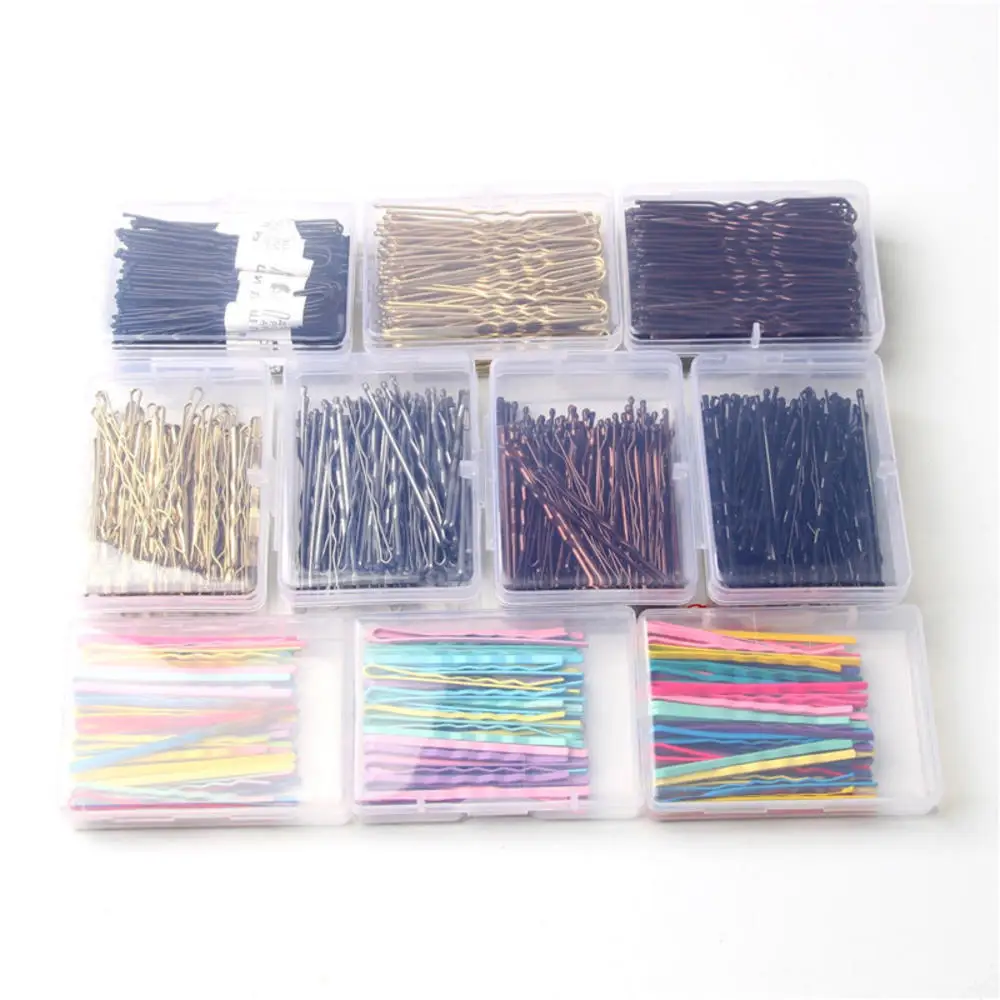 50/100pcs Colorful Wedding Alloy Bobby Pins Hair Clips Hairpins Barrette Hairpins Hair Accessories Black Side Wire Word Folder
50/100pcs Colorful Wedding Alloy Bobby Pins Hair Clips Hairpins Barrette Hairpins Hair Accessories Black Side Wire Word Folder