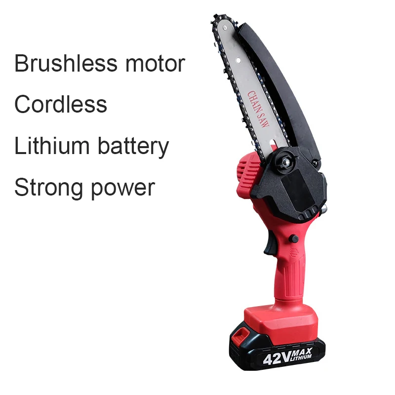 4 Inch Mini Electric Chainsaw Electric Pruning Saw Cordless Garden Tree Logging Trimming Saw Tools For 18V Makita Battery 4.8I
4 Inch Mini Electric Chainsaw Electric Pruning Saw Cordless Garden Tree Logging Trimming Saw Tools For 18V Makita Battery 4.8I